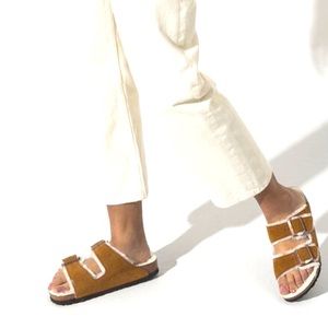 Birkenstock Arizona Shearling Mink 39
